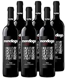 Monólogo Crianza DOCa Rioja Rotwein Trocken (6 x 0,75 l) fruchtiger, spanischer Rotwein aus der Rebsorte Tempranillo, langlebig, samtige Tannine durch 12 monatige Lagerung auf Holz (Crianza)