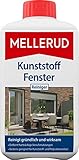 MELLERUD Kunststoff Fenster Reiniger | 1 x 1 l | Wirkungsvolles Mittel gegen hartnäckige Verschmutzungen an Fensterrahmen, Rollläden, Jalousien, Kunststoff- und Polyrattanmöbel