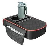 Autoarmrest Cover Kissen – Auto-Polsterung Pad Center Konsole | Auto Armrest Pad | Auto Mittelkonsole Höhe Cover mit Trinkbecher | Auto Armrest Cover Protector für SUV & Truck