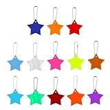 ILantule Sicherheits Reflektor Anhänger[13 Farben],Sicherheits Reflektor Anhänger,Kinder Reflektor Anhänger,Streamer-Sicherheitsreflektor,für Schultasche Rucksack Radfahren