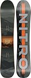 Nitro Snowboards Herren Magnum BRD´25, Allmountainboard, Directional, Cam-Out Camber, All-Terrain, Freeride, Wide, für große Füße