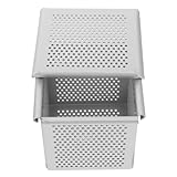 Mobestech Mini Aluminium Toastform mit Deckel Quadratische Brotpfanne für Backen von Sandwichbrot Antihaftbeschichtet für Heimische und Bäckerei