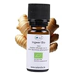 Sala Ingweröl Aroma ätherisches Öl naturrein BIO - zum Verzehr - 10 ml