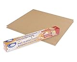 1-PACK Backpapier Backfolie Backboden Back-Bögen Zuschnitt 38 x 42 cm, braun, 100 Stück