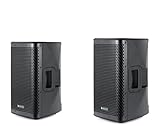 Pronomic C-208 MP 8' Passivbox Stereo Set - 2 Passive 2-Wege Boxen - Belastbarkeit: je 150 Watt (RMS), 600 Watt (Peak) - Impedanz: 8 Ohm - Max. Schalldruckpegel: 93 dB - Schwarz