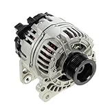 BESTPRICE 1x Lichtmaschine 14V 90A Kompatibel mit AUDI A2 (8Z0), SEAT LEON (1M1), TOLEDO II (1M2), SKODA FABIA 1, OCTAVIA 1, OCTAVIA 2, VW BORA, GOLF 4, GOLF PLUS 5, LUPO, NEW BEETLE (9C1, 1C1) (1Y7)