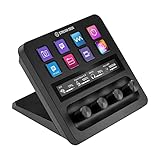 Elgato Stream Deck +, Audiomixer, Live-Produktion und Studio-Controller für Content Creators, Streaming, Gaming, mit anpassbarer Touch-Leiste, Drehreglern und LCD-Tasten, für Mac und PC