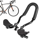 Aerotubes für Rennrad, Fahrradarmlehne mit Schnellverschluss, Armstütze aus Aluminiumlegierung, leicht, für Rennrad, Reisen, Reisen und Freizeit