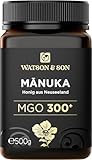 Watson & Son Manuka Honig MGO 300+ 250g | Premium Qualität aus Neuseeland