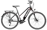 HEAD Women's Trivor Joy E-Trekking Bike, Black/Red, 46