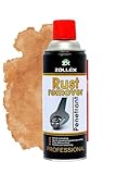 Zollex Flugrostentferner Auto Rostumwandler 450ml - Effektiver Rostlöser, Korrosionsschutz Öl, Vielzweckspray für Rostentfernung und Rostumwandlung auf Metall, Stahl und Chrom