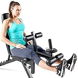 Marcy Utility Bench – Schwarz, unisex, mehrfarbig