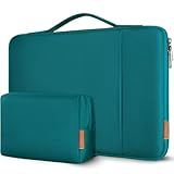 DOMISO Laptoptasche 17 Zoll Hülle Stoßfest Wasserdicht Laptop Sleeve PC Case Notebook Schutztasche für 17.3' HP Pavilion 17 Envy 17/Dell Inspiron 17/Lenovo IdeaPad/LG Gram/Acer/MSI/ASUS,Türkis