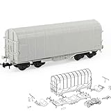 Evemodel 1Set Spur H0 1:87 Modell Wagon Klebstoff rollendes Material Eisenbahn