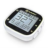 TecTecTec ULT-G Ultra-Light Golf GPS Handheld mit wiederaufladbarem Akku LCD Display, vorgeladen mit 38K Weltweiten Golfplätzen, leicht, einfach, einfach zu bedienende Golf-Uhren für Damen und Herren