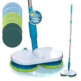 Hurricane Floating Mop elektrischer Bodenwischer – Akku Wischer zum mühelosen Wischen, Schrubben und Polieren - Bodenreiniger