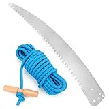 38,1 cm Stangensägeblatt & 6,8 m Baumscherenseil für Fiskars ausziehbare Stangenschere, manuelles Baumtrimmen, Ersatzset für Fiskars, inklusive Astschneiderklinge und langem Seil mit Griff (PR-20)
