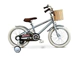Zonix Kinderfahrrad 18 Zoll für Jungen – Pastell-Schieferblau – Mit Stützrädern – Für 5–7 Jahre/Größe 110–123 cm – Stabil & Sicher