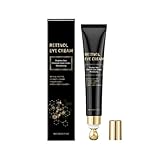 Retinol Augencreme, Retinol Eye Cream zur Reduzierung von Falten und feinen Linien, für Augenpartie Gegen Dunkle Augenringe und Schwellungen, Anti-Falten Augencreme Augenpflege Damen und Männer (1)