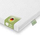 DREAMSTAR Easy Dream | Matratzentopper mit Kaltschaumkern | Matratzenauflage mit Härtegrad 3 (H3) 80-100 kg | Öko-Tex Zertifiziert | 5 cm hoch | 140 x 200 cm