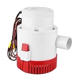 XTevu Marine-Bilgenpumpe 3500 GPH 12 V, professionelle Tauch-Bilgenpumpe, automatische Sanitär-elektrische Bilgenpumpe, Marine-Boots-Yacht-Zubehör G3500-01