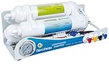 OsmoFresh Osmoseanlage Smartline Gold 100 GPD | Umkehrosmose Wasserfilter bis zu 380L Tagesleistung Direct Flow Frischwasser | Aquaristik | Meeresaquaristik