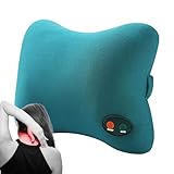 Massagekissen – 24x18.5x7.5cm | Elektrisches Vibrations-Massagegerät | Tragbarer Rückenmassager | Entspannungs-Kissen Für Nacken, Schulter Und Schmerzlinderung Im Büro Oder Zuhause