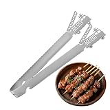 Grillzange | 29 cm Feuerwehr Design Küchenzubehör - Multifunktionszange - Für Vater, Großvater, Zuhause, Indoor Und Outdoor Grillen, BBQ, Kochen, Camping Und Versammlungen