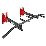 Marbo Sport, Klimmzugstange MH-D202+, Heimturnhalle Pull Up Bar, Universal Wand und Deckenstange mit Beutelhalter, Fitnessgeräte für zuhause, Sportgeräte