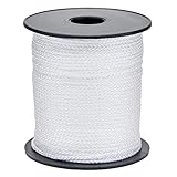 Flandria Geflochtenes Seil aus Polypro, Ø 3 mm, 200 m, Farbe: Weiß