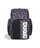ARENA Spiky III Rucksack 45, Schwimmen, Athlet, Sport, Fitnessstudio, große Trainingsausrüstung, Schwimmtasche für Damen und Herren, 45 Liter, Konfetti-Schwarz