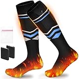 Naxup Beheizbare Socken, 5000mAh Wiederaufladbare Heizsocken...