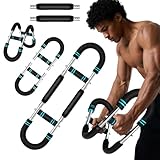 Twister Armtrainer, Verstellbares Brust Trainingsgerät & Muscle fit Gerät (30-50 kg / 70-110 lb), Tragbarer Power Twister mit abnehmbarem Design, Trainingsgeräte für Zuhause, Büro & Reise