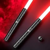 STYPLZ Lichtschwert Kinder,2in1 laserschwert,RGB15 Farben, Duell-Lightsaber für 5 Modi und Sounds,Laser Schwert Kinder und Erwachsene Licht schwerter 2PC