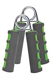 Schildkröt Unisex – Erwachsene Handmuskeltrainer 2er Set, 4-Farb Karton, Anthrazit-Grün, 960116, Einheitsgröße