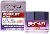 L'Oréal Paris Anti Age Tagespflege LSF 50 für Frauen: hydratisiert die Haut und bekämpft Hautalterung mit 3 Arten von Hyaluronsäure und LSF 50+, Revitalift Filler, 1x 50ml