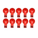 Saluaqui Hühnertränke, 10 Stück, Automatische Hühnertränke, Hühnerbewässerungssystem, Hühnerwasserbecher, Geflügeltränkebecher, Wasserspender-Set für Ente, Küken, Gans, Truthahn, Hase,