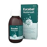 Eucabal-Hustensaft 100ml – Pflanzlicher Hustenlöser für die ganze Familie – Befreit die Atemwege und erleichtert das Abhusten – Natürlich und sanft