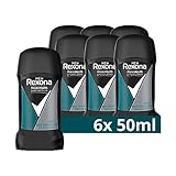 Rexona Men Maximum Protection Anti-Transpirant Deo Stick Antibakterieller Deo-Schutz Deodorant mit 3x Schutz gegen starkes Schwitzen und Körpergeruch 6x 50 ml