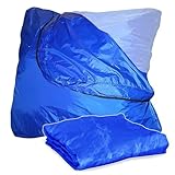 Skil-Care Ersatzbezug für 1,5 m x 1,5 m Crash-Pad, strapazierfähige Blaue Nylonschale, wasserabweisend, maschinenwaschbar, nur Bezug – passend für Original Crash Pad, 914782