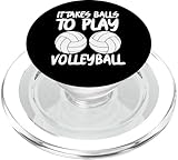 Es braucht Bälle, um Volleyball zu Spielen PopSockets PopGrip für MagSafe