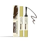 Liquid Lash Extensions Mascara,Wischfest Eyebrow Pencil Kann Leicht Natürliche Augenbrauenfarbe, Wimperntusche,Empfindliche Augen,Thick and slender,Waterproof and sweat resistant (LIGHT UMBER, 2G)