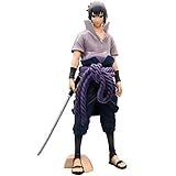 IFHDO Naruto Figuren, Sasuke Figur Modell Anime Actionfiguren Naruto Shippuden Anime Sammlung Modell Spielzeug Statue Dekoration Zubehör Figur Kuchen Dekoration