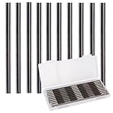 10 Stück 82mm Hobelmesser HSS Set, 82 x 5,5 x 1,2mm...
