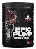 Epic Pump - 500g Geschmack Red Apple I 20 Portionen I Pre Workout Booster I ohne Stimulanzien I L-Citrullin Malat I L-Arginin AKG/Nitrat I Taurin I vegan