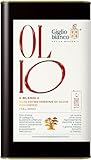 Gigliobianco - Blend Natives Olivenöl Extra - 1L - 100% Bio - 100% Handarbeit - Kaltgepresst - Hohe Qualität - Made in Italy