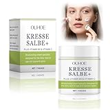 Kressesalbe,114g Aktiv Kressesalbe Gegen Altersflecken,Aktiv Kressesalbe Plus,Kresse Salbe Gesichtscreme Gegen Altersflecken,Feuchtigkeitsspendender Kressewirkstoff