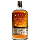 Bulleit 10 Jahre Bourbon - American Frontier Whiskey, Ultra-Premium-Whiskey, handgefertigt in Kentucky, 45.6% vol, 700ml Einzelflasche