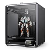 Creality K1 Max 3D-Drucker, max. 600 mm/s Hochgeschwindigkeits-3D-Drucker mit automatischer Nivellierung, dualer Kühlung, intelligenter KI-Funktion und sofort einsatzbereiter, Druckgröße 300x300x300mm