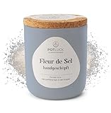 POTLUCK I Fleur de Sel handgeschöpft I Gewürzmischung im Keramiktopf I 80g I Vegan, glutenfrei und mit natürlichen Inhaltsstoffen